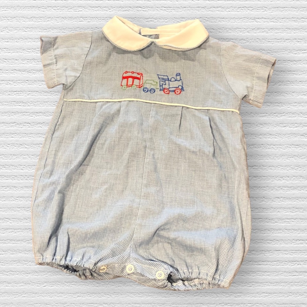 Vintage Alexis Train Romper